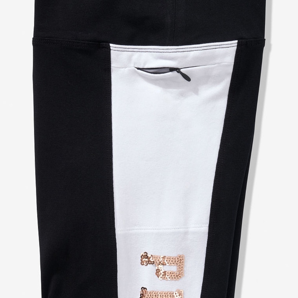 😍 NWT Size L Bling Leggings 😍 - Picture 3 of 3